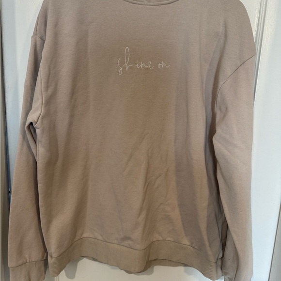Beige Crewneck Sweater - Picture 2 of 6